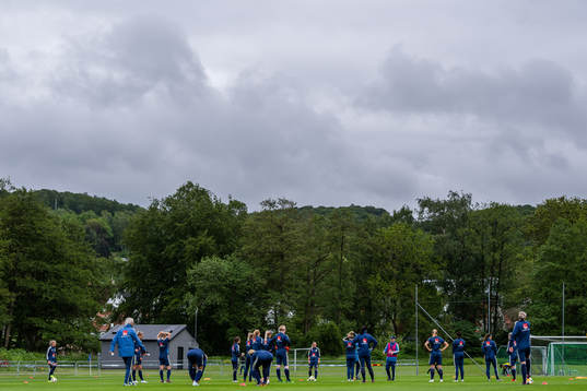 Players of the Swedish women national football team