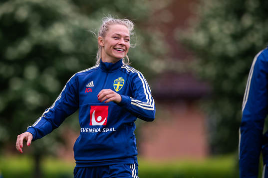 Fridolina Rolfö of the Swedish women national football