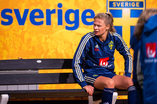 Fridolina Rolfö of the Swedish women national football team