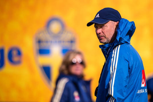 Peter Gerhardsson, head coach of the Swedish women national