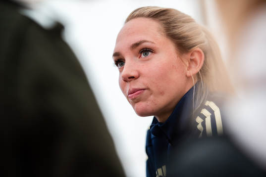 Elin Rubensson of the Swedish women national football team