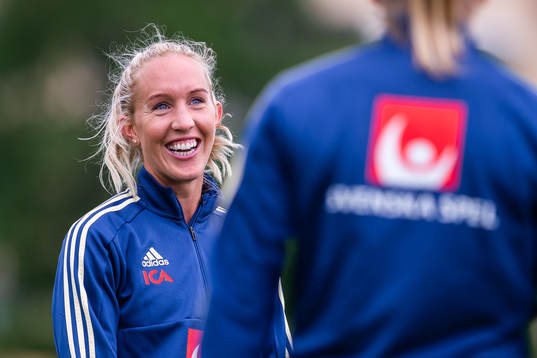 Julia Roddar of the Swedish women national football team