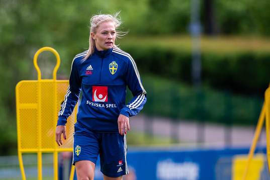 Fridolina Rolfö of the Swedish women national football team