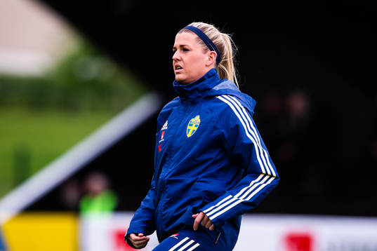 Olivia Schough of Swedish women national football team