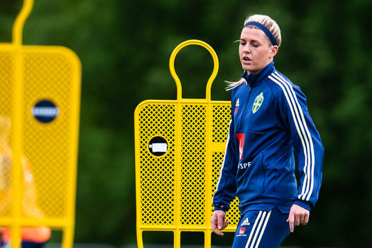 Olivia Schough of Swedish women national football team