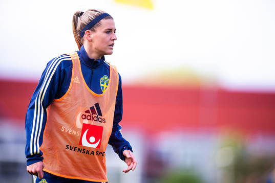 Olivia Schough of Swedish women national football team