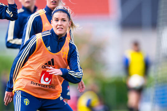 Olivia Schough of Swedish women national football team