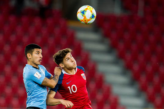 Santiago Rodriguez of Uruguay and Eman Marković of Norway