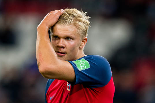 Erling Braut Haaland of Norway