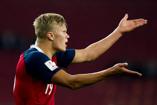 Erling Braut Haaland of Norway