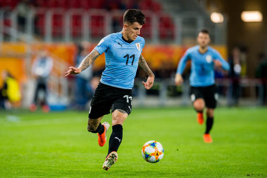 Brian Rodriguez of Uruguay