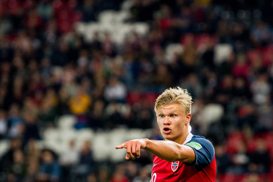 Erling Braut Haaland of Norway