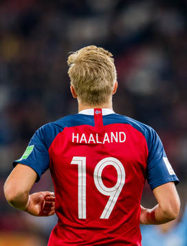 Erling Braut Haaland of Norway