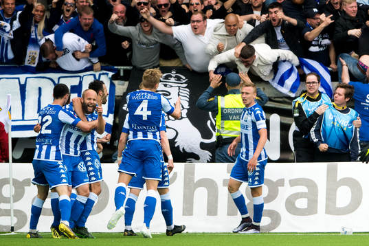 IFK Göteborgs Robin Söder jublar