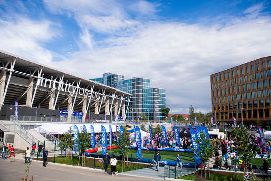 General view of Intility Arena