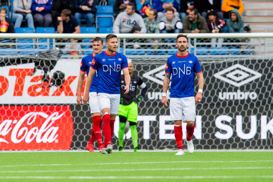 Johan Lædre Bjørdal, Matthías Vilhjálmsson and Magnus