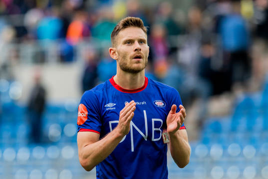Matthías Vilhjálmsson of Vålerenga of Lillestrøm looks