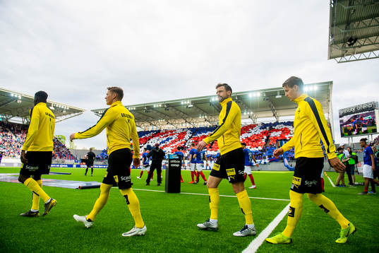 Fredrik Krogstad, Arnór Smárason and Thomas Lehne Olsen