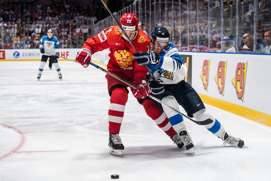 Sergei Andronov of Russia and Veli-Matti Savinainen of