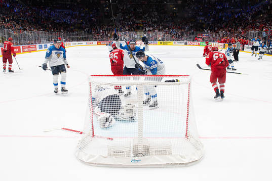 Atte Ohtamaa, goaltender Kevin Lankinen, Juhani Tyrväinen
