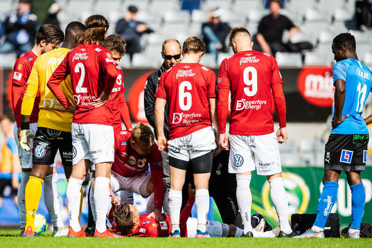 Degerfors Nikola Ladan skadar sig