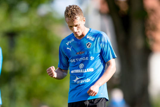 Halmstads Andreas Bengtsson jublar