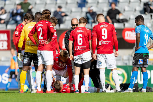 Degerfors Nikola Ladan med skada
