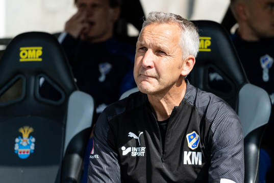 Halmstads assisterande tränare Keith Millen