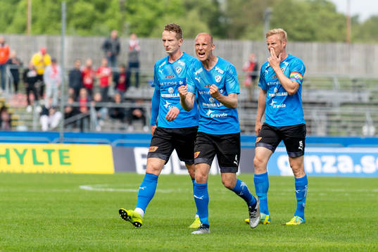 Halmstads Andreas Bengtsson, Andreas Johansson och Peter