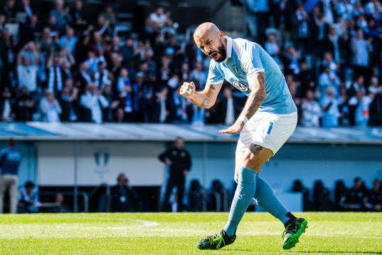 Malmö FFs Guillermo Molins jublar