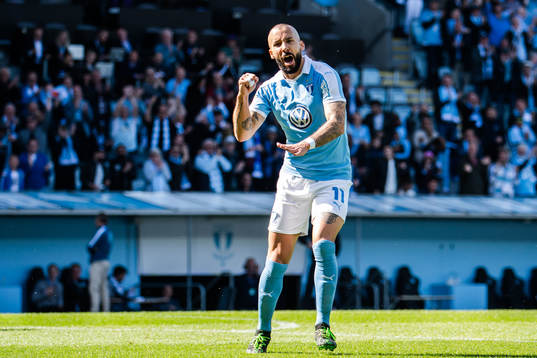 Malmö FFs Guillermo Molins jublar