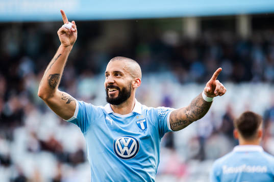 Malmö FFs Guillermo Molins jublar