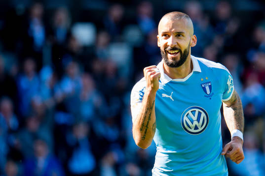 Malmö FFs Guillermo Molins jublar