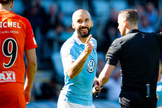 Malmö FFs Guillermo Molins jublar