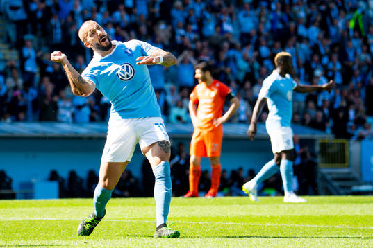 Malmö FFs Guillermo Molins jublar