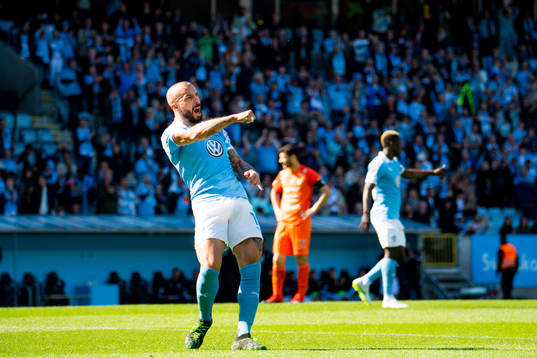 Malmö FFs Guillermo Molins jublar
