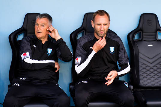 Malmö FFs assisterande tränare Rob Kelly och assisterande