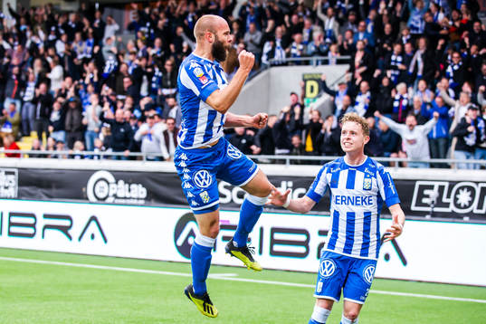 IFK Göteborgs Robin Söder jublar