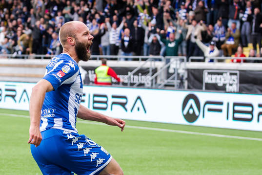 IFK Göteborgs Robin Söder jublar