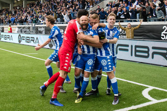 Bläddra bland fler bilder av Fotboll, Allsvenskan, Häcken - IFK Göteborg