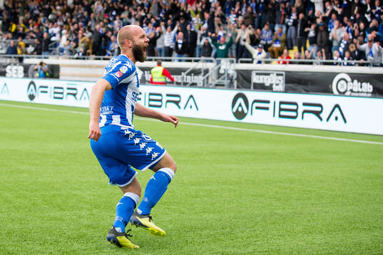 IFK Göteborgs Robin Söder jublar