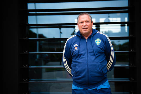 Martin Fredman, Head of Security for the Swedish women