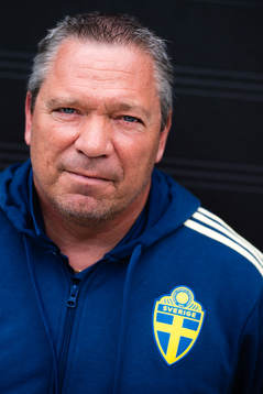 Martin Fredman, Head of Security for the Swedish women