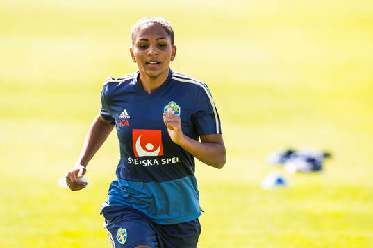 Madelen Janogy of Swedish women national football team