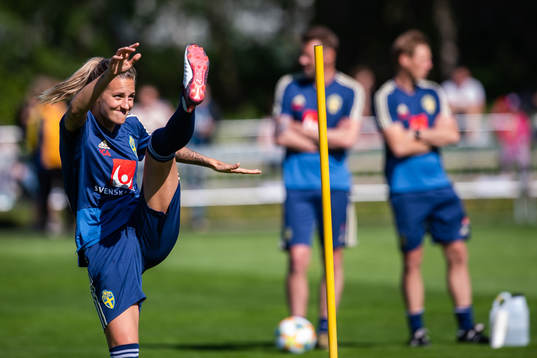 Nathalie Björn of Swedish women national football team