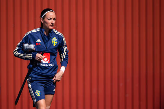 Kosovare Asllani of Swedish women national football team