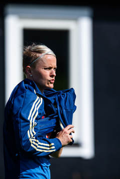 Nilla Fischer of Swedish women national football team