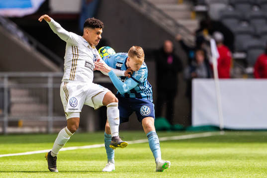 Östersunds Marco Weymans och Djurgårdens Jonathan