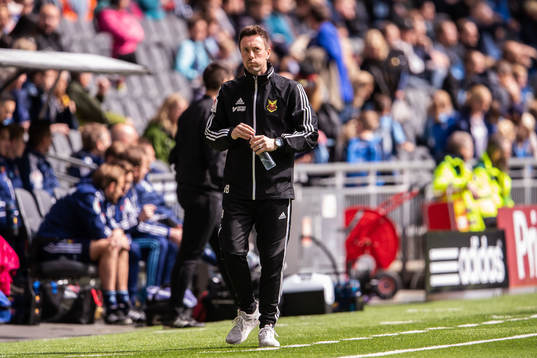 Östersunds tränare Ian Burchnall
