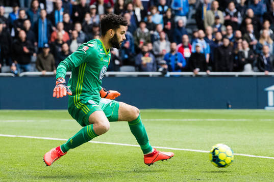 Östersunds målvakt Sixten Mohlin